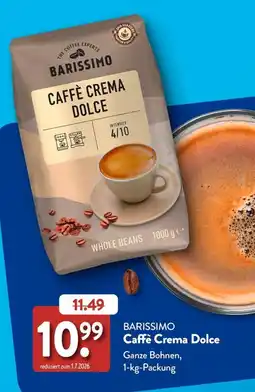 Aldi Süd BARISSIMO Caffè Crema Dolce Angebot