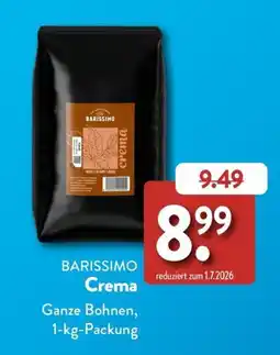 Aldi Süd BARISSIMO Crema Angebot