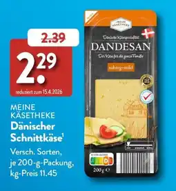 Aldi Süd Dänischer Schnittkäse Angebot
