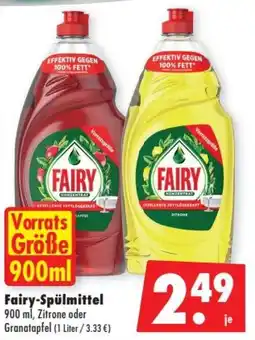 Mäc Geiz Fairy-Spülmittel Angebot