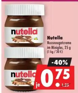 Mäc Geiz Nutella Nussnougatcreme Angebot