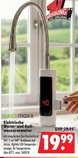 Mäc Geiz EASYmaxx Elektrische Warm- und Kalt-wasserarmatur Angebot