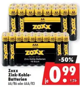 Mäc Geiz Zoxx Zink-Kohle-Batterien Angebot
