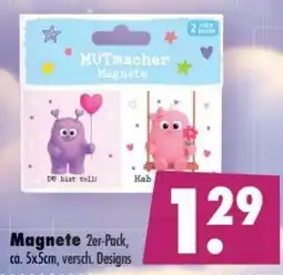 Mäc Geiz MUTmacher Magnete Angebot
