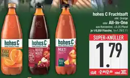 Edeka hohes C Fruchtsaft oder All-In-One Angebot