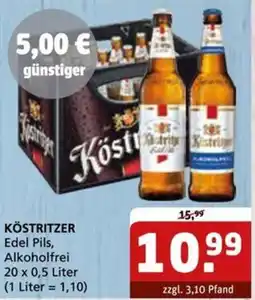 Getränke Quelle KÖSTRITZER Edel Pils, Alkoholfrei Angebot