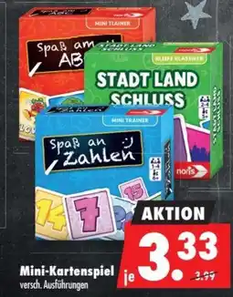 Mäc Geiz Mini-Kartenspiel Angebot