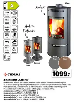 Hagebau Kaminofen „Andorra“ Angebot