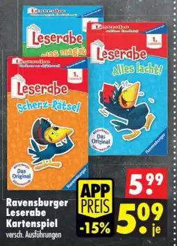 Mäc Geiz Ravensburger Leserabe Kartenspiel Angebot