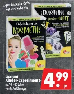 Mäc Geiz Lisciani Kinder-Experimente Angebot
