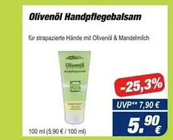 Easy Apotheke Olivenöl Handpflegebalsam Angebot