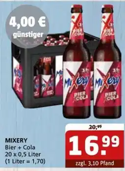 Getränke Quelle MIXERY Bier + Cola Angebot