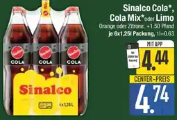 Edeka Sinalco Cola, Cola Mix oder Limo Angebot