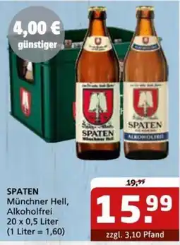 Getränke Quelle SPATEN Münchner Hell, Alkoholfrei Angebot