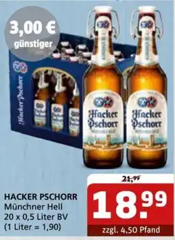Getränke Quelle HACKER PSCHORR Münchner Hell Angebot