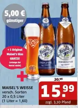 Getränke Quelle MAISEL'S WEISSE Angebot