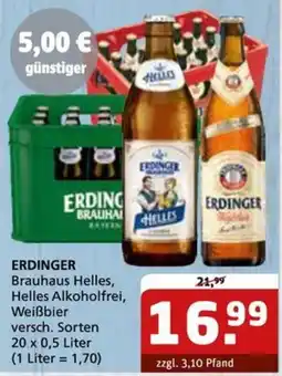 Getränke Quelle ERDINGER Brauhaus Helles Angebot