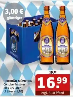 Getränke Quelle HOFBRÄU MÜNCHEN Oktoberfestbier Angebot