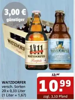 Getränke Quelle WATZDORFER Angebot