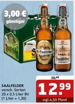 Getränke Quelle SAALFELDER Angebot