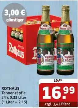Getränke Quelle ROTHAUS Tannenzäpfle Angebot