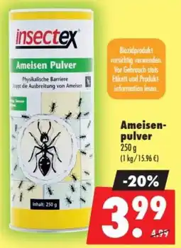 Mäc Geiz insectex Ameisen Pulver Angebot