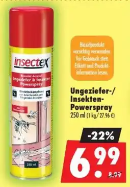 Mäc Geiz insectex Ungeziefer- & Insekten-Powerspray Angebot
