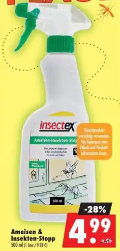 Mäc Geiz insectex Ameisen-Insekten-Stopp Angebot