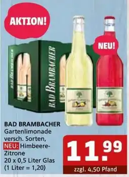 Getränke Quelle BAD BRAMBACHER Gartenlimonade Angebot