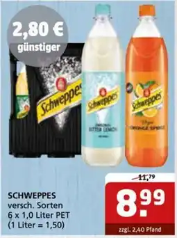 Getränke Quelle SCHWEPPES Angebot