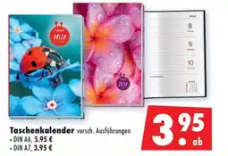 Mäc Geiz Taschenkalender Angebot