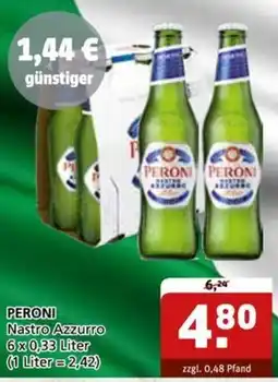 Getränke Quelle PERONI Nastro Azzurro Angebot