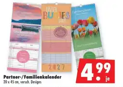 Mäc Geiz Partner-/Familienkalender Angebot