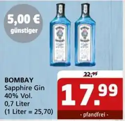 Getränke Quelle BOMBAY Sapphire Gin Angebot