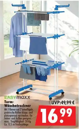 Mäc Geiz EASYmaxx Turm-Wäschetrockner Angebot