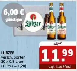 Getränke Quelle LÜBZER Angebot