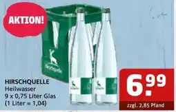 Getränke Quelle HIRSCHQUELLE Heilwasser Angebot