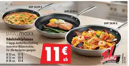Mäc Geiz BRATmaxx Edelstahlpfanne Angebot