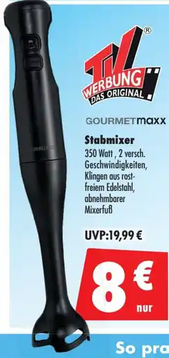 Mäc Geiz GOURMETmaxx Stabmixer Angebot