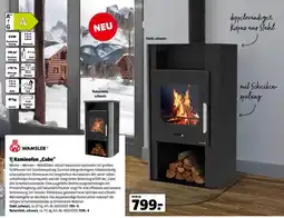 Hagebau WAMSLER Kaminofen „Cube" Angebot