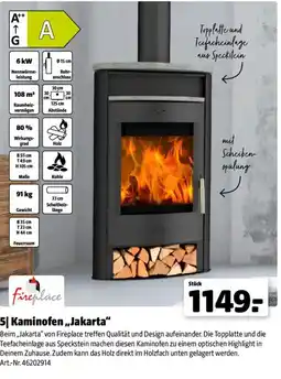 Hagebau Kaminofen „Jakarta“ von Fireplace Angebot