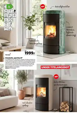 Hagebau thermia croatia Kaminofen „Ignis Mass R1" Angebot