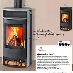 Hagebau Kaminofen „Porto“ Angebot