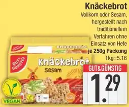 Edeka GUT & GÜNSTIG Knäckebrot Angebot