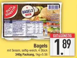 Edeka GUT & GÜNSTIG Bagels Angebot