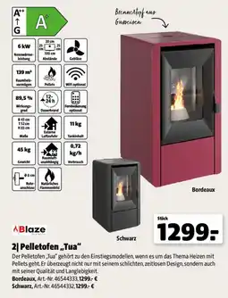 Hagebau Blaze Pelletofen „Tua“ Angebot