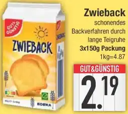 Edeka GUT & GÜNSTIG Zwieback Angebot