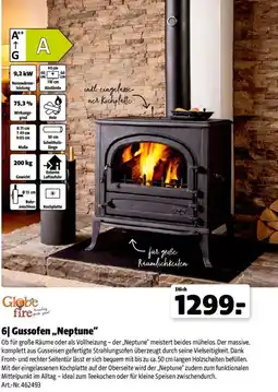 Hagebau Globe Fire Gussofen „Neptune“ Angebot