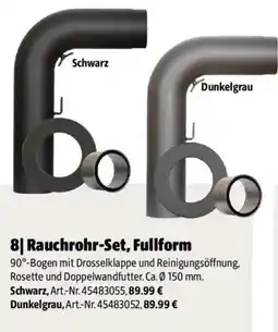 Hagebau Rauchrohr-Set, Fullform Angebot