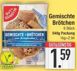 Edeka GUT & GÜNSTIG Gemischte Brötchen Angebot